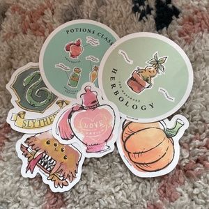 Harry Potter stickers (6 stickers)